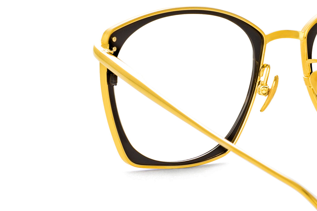 Linda Farrow - Milo Eyeglasses Yellow Gold (C1)