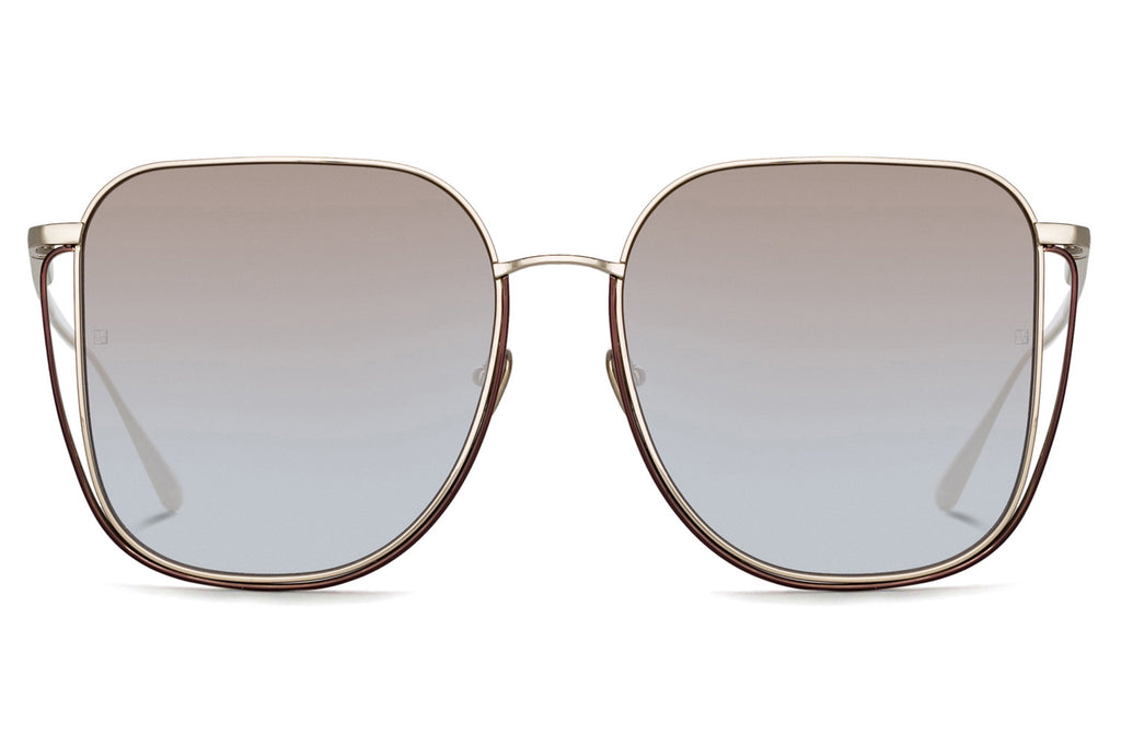 Linda Farrow - Camry Sunglasses Light Gold (C3)