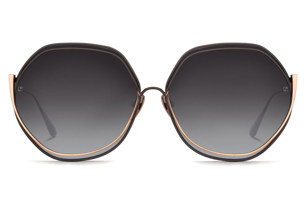 Linda Farrow - Aspen Sunglasses Nickel (C1)