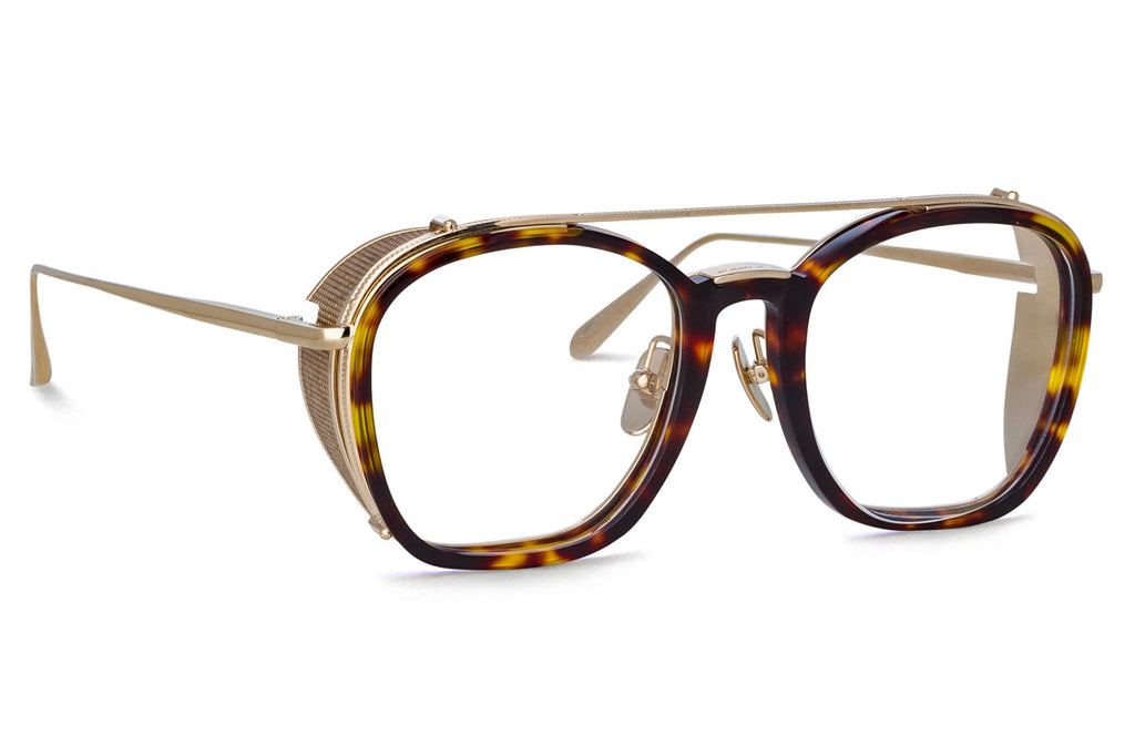 Linda Farrow - Aston Eyeglasses Light Gold/Tortoiseshell (C5)