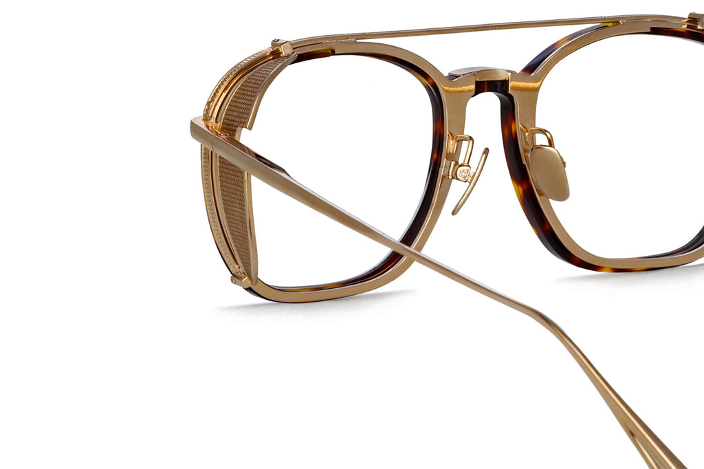 Linda Farrow - Aston Eyeglasses Light Gold/Tortoiseshell (C5)