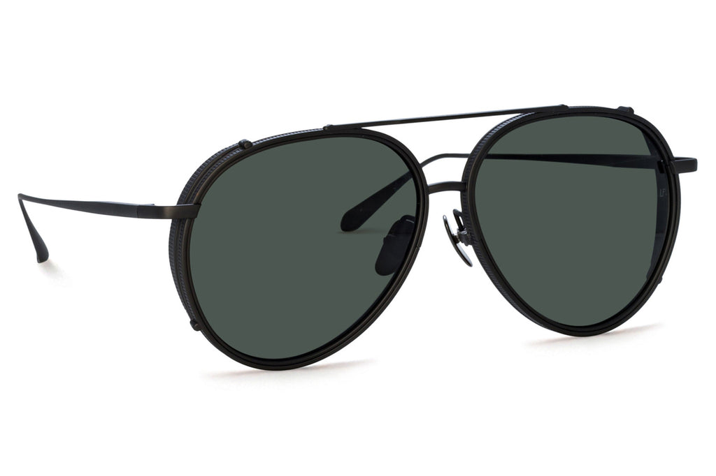 Linda Farrow - Torino Sunglasses Matte Nickel (C5)