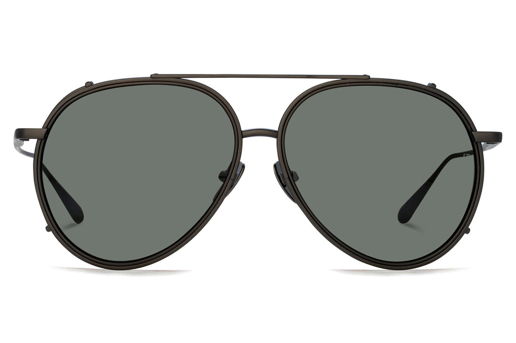 Linda Farrow - Torino Sunglasses Matte Nickel (C5)