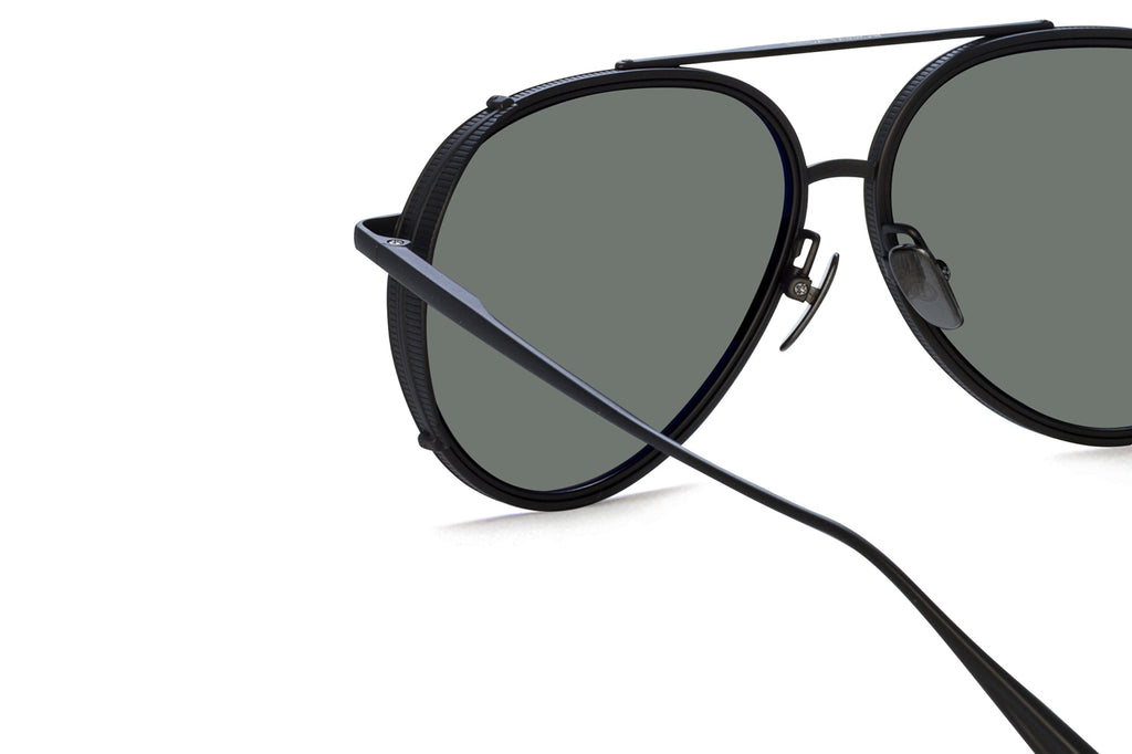 Linda Farrow - Torino Sunglasses Matte Nickel (C5)