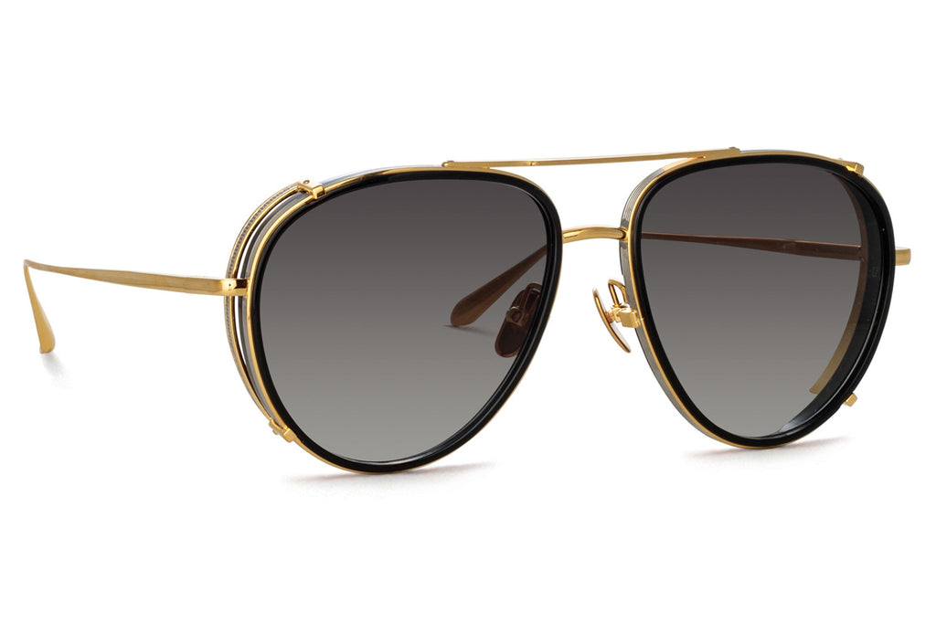 Linda Farrow - Dimitri Sunglasses Yellow Gold (C2)