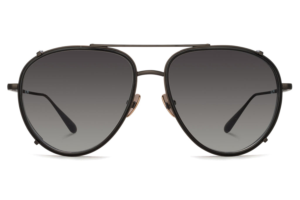 Linda Farrow - Dimitri Sunglasses Matte Nickel (C1)