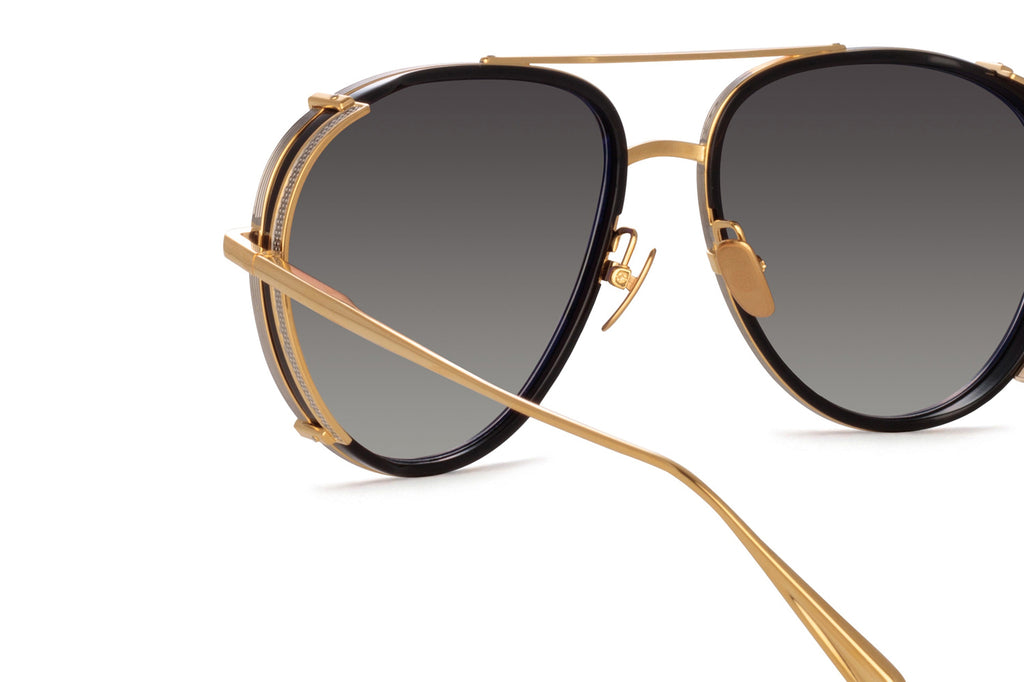 Linda Farrow - Dimitri Sunglasses Yellow Gold (C2)