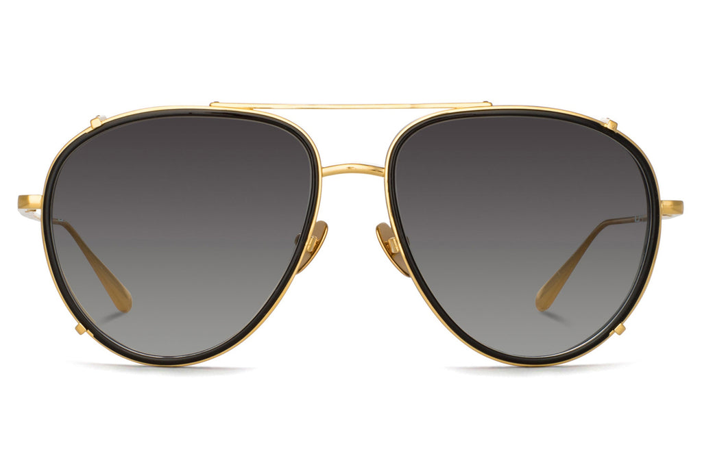 Linda Farrow - Dimitri Sunglasses Yellow Gold (C2)