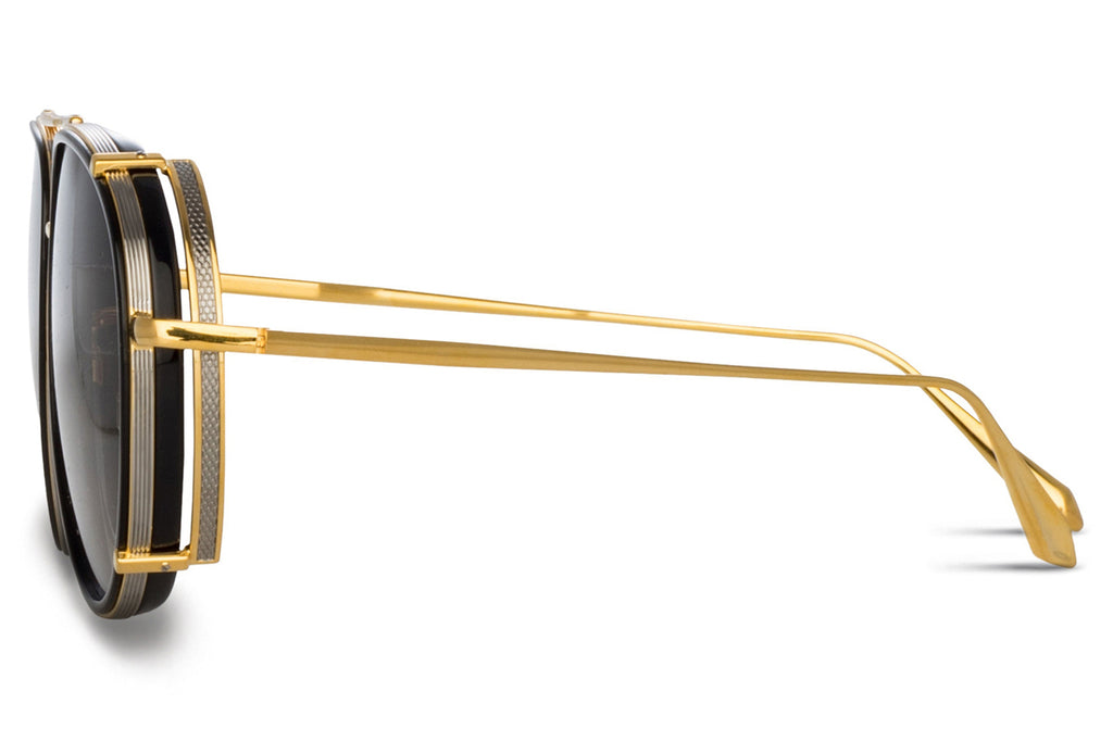 Linda Farrow - Dimitri Sunglasses Yellow Gold (C2)