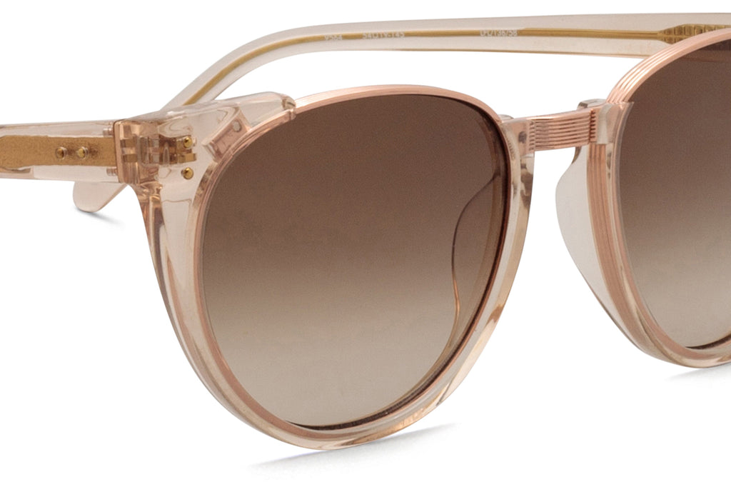 Linda Farrow - Iris Sunglasses Ash/Rose Gold (C58)