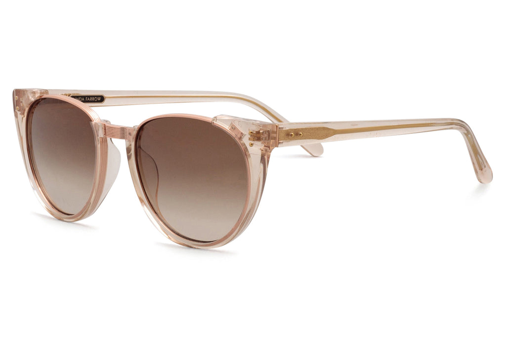 Linda Farrow - Iris Sunglasses Ash/Rose Gold (C58)