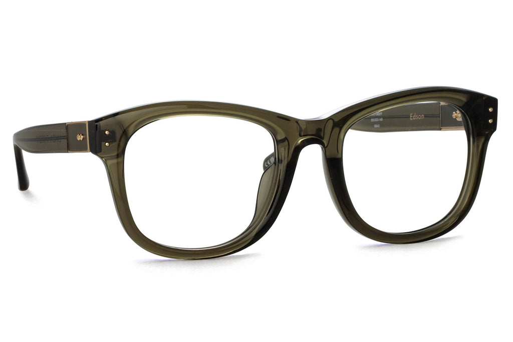 Linda Farrow - Edson Eyeglasses Translucent Green (C9)