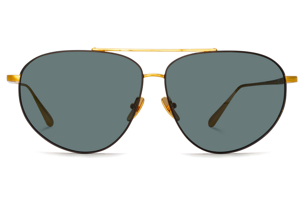 Linda Farrow - Gabriel Sunglasses Yellow Gold (C1)