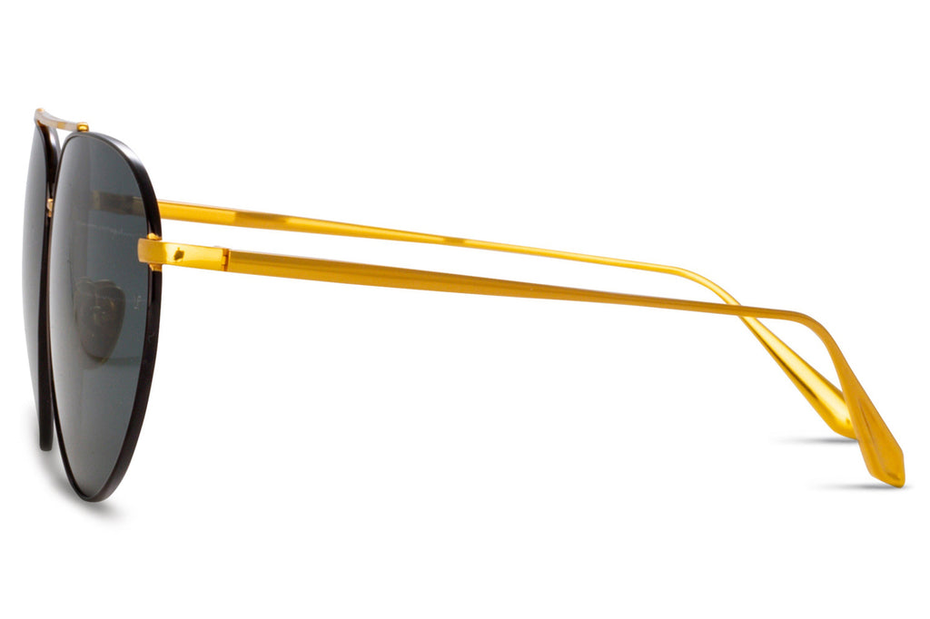 Linda Farrow - Gabriel Sunglasses Yellow Gold (C1)