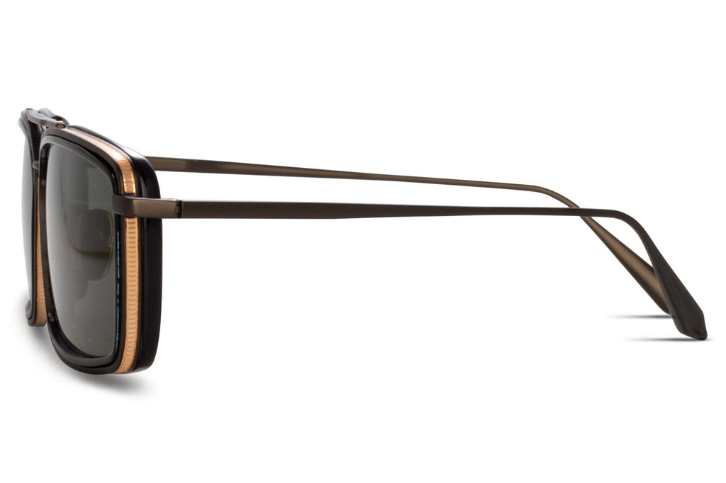 Linda Farrow - Cassia Sunglasses Nickel (C3)