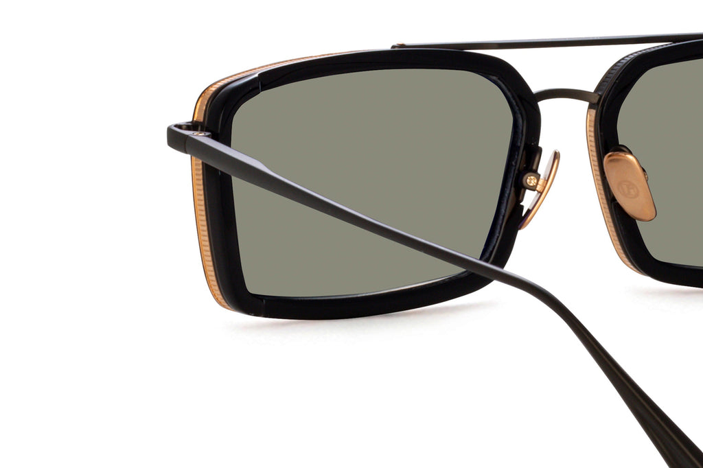 Linda Farrow - Cassia Sunglasses Nickel (C3)