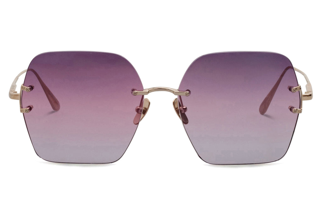 Linda Farrow - Carina Sunglasses Light Gold (C6)