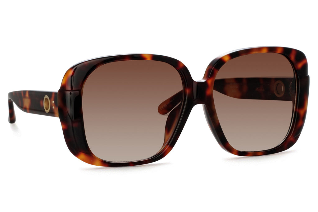 Linda Farrow - Mima Sunglasses Tortoiseshell (C2)