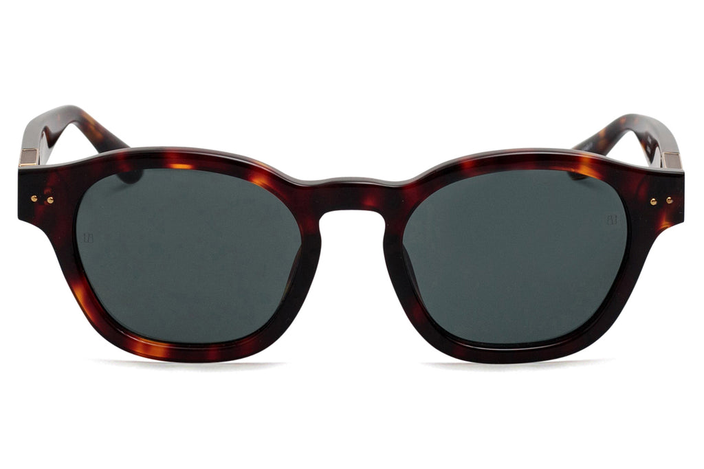 Linda Farrow - Talbot Sunglasses Dark Tortoiseshell/Light Gold (C2)