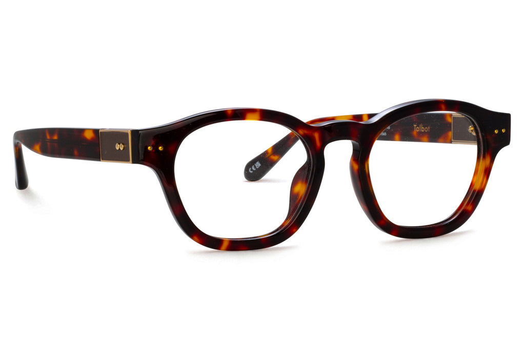 Linda Farrow - Talbot Eyeglasses Dark Tortoiseshell (C5)