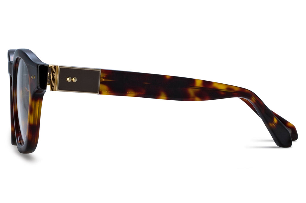 Linda Farrow - Talbot Eyeglasses Dark Tortoiseshell (C5)