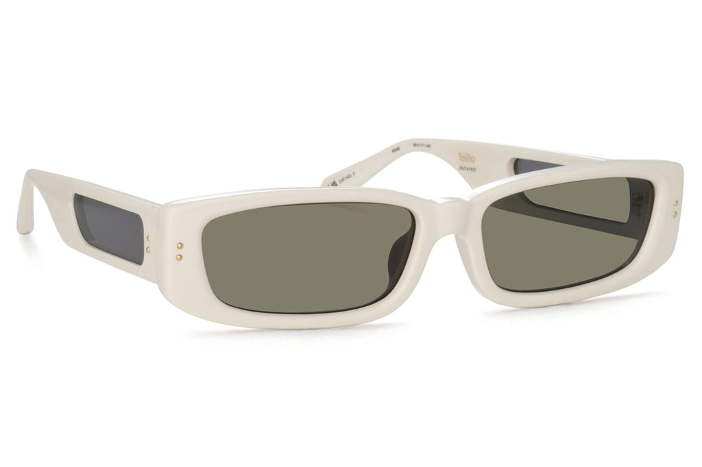 Linda Farrow - Talita Sunglasses White (C3)