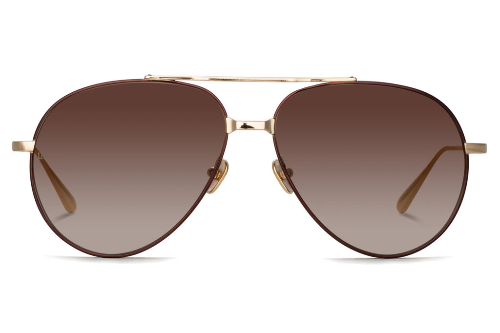 Linda Farrow - Marcelo Sunglasses Brown (C2)