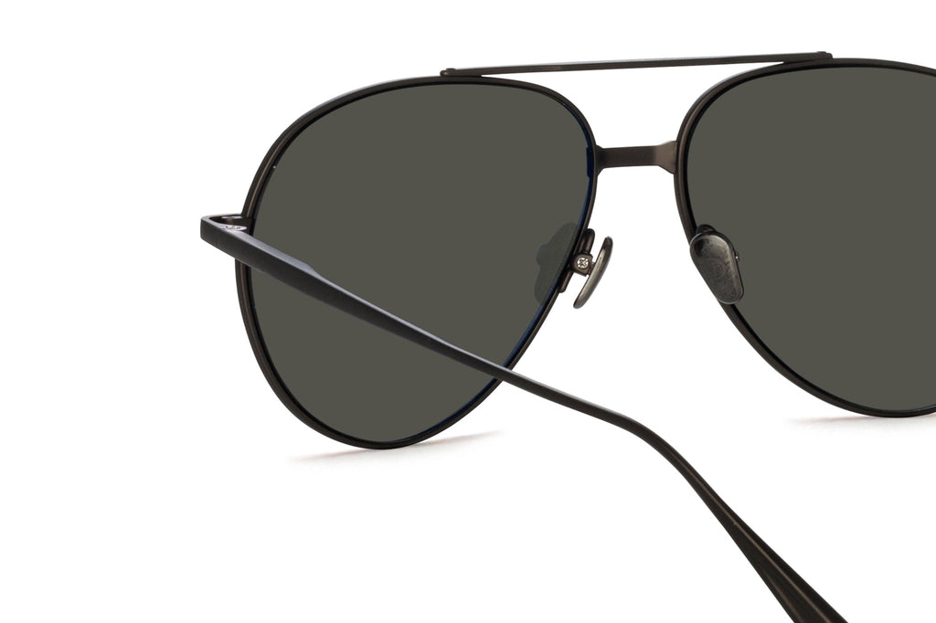 Linda Farrow - Marcelo Sunglasses Matte Nickel (C5)