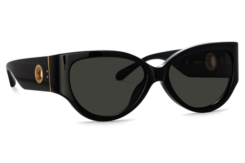 Linda Farrow - Connie Sunglasses Black (C1)