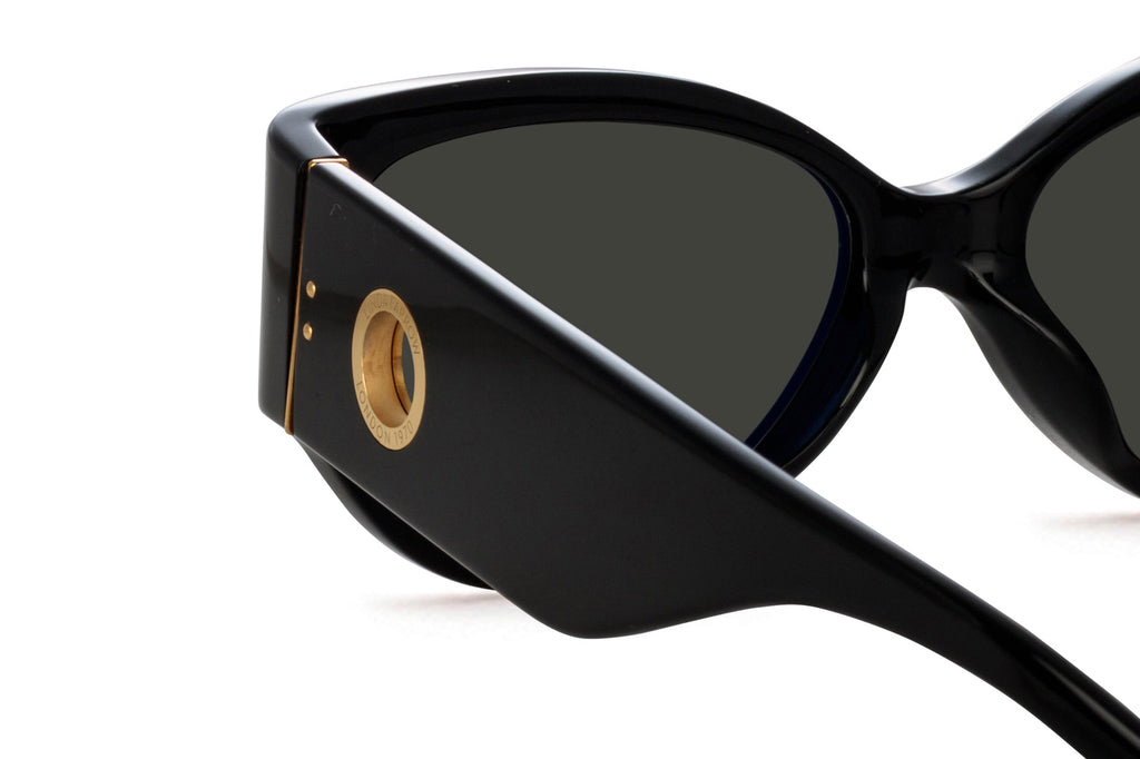 Linda Farrow - Connie Sunglasses Black (C1)