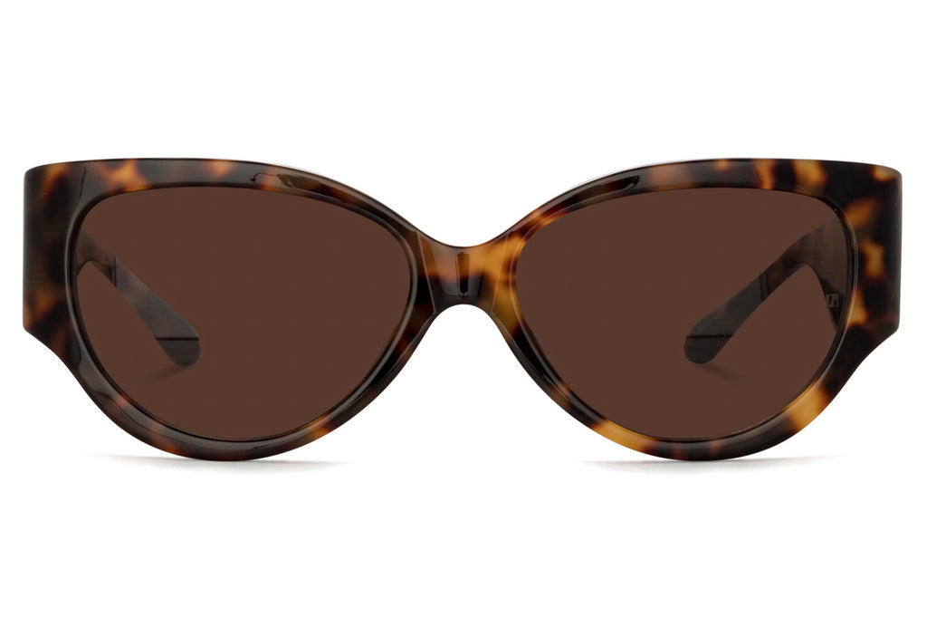 Linda Farrow - Connie Sunglasses Tortoiseshell (C2)