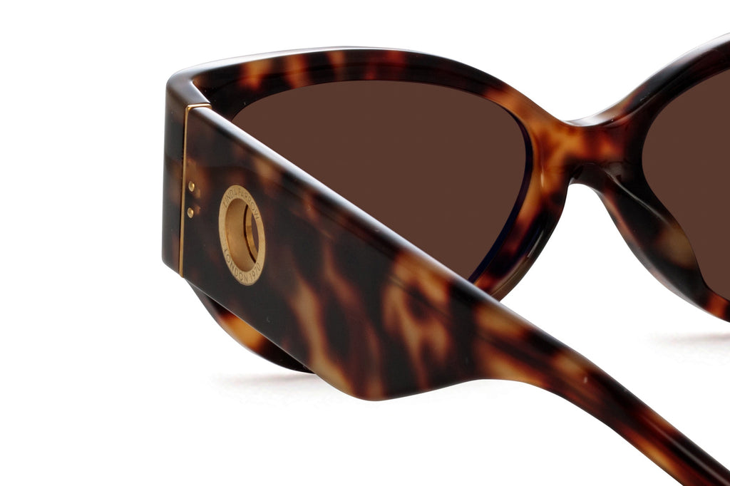 Linda Farrow - Connie Sunglasses Tortoiseshell (C2)