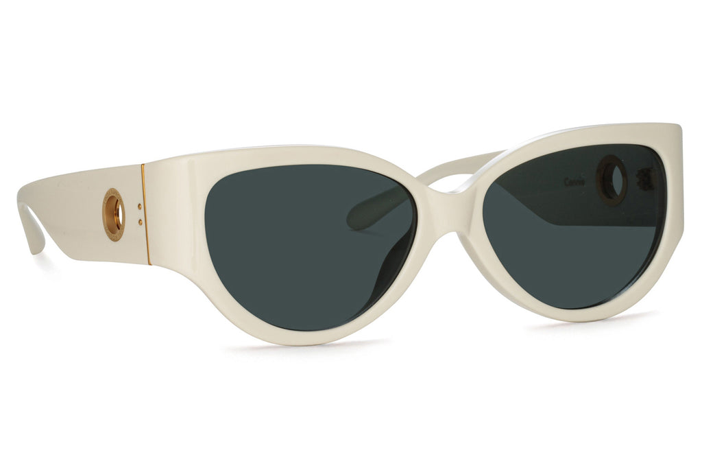 Linda Farrow - Connie Sunglasses White (C3)