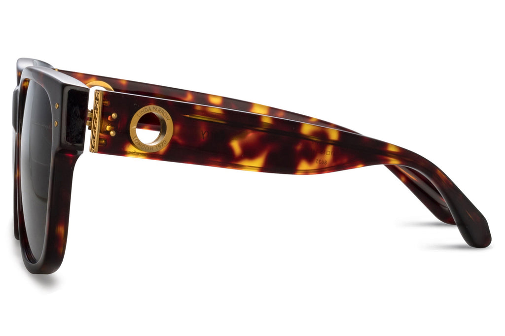 Linda Farrow - Perry Sunglasses Tortoiseshell (C2)