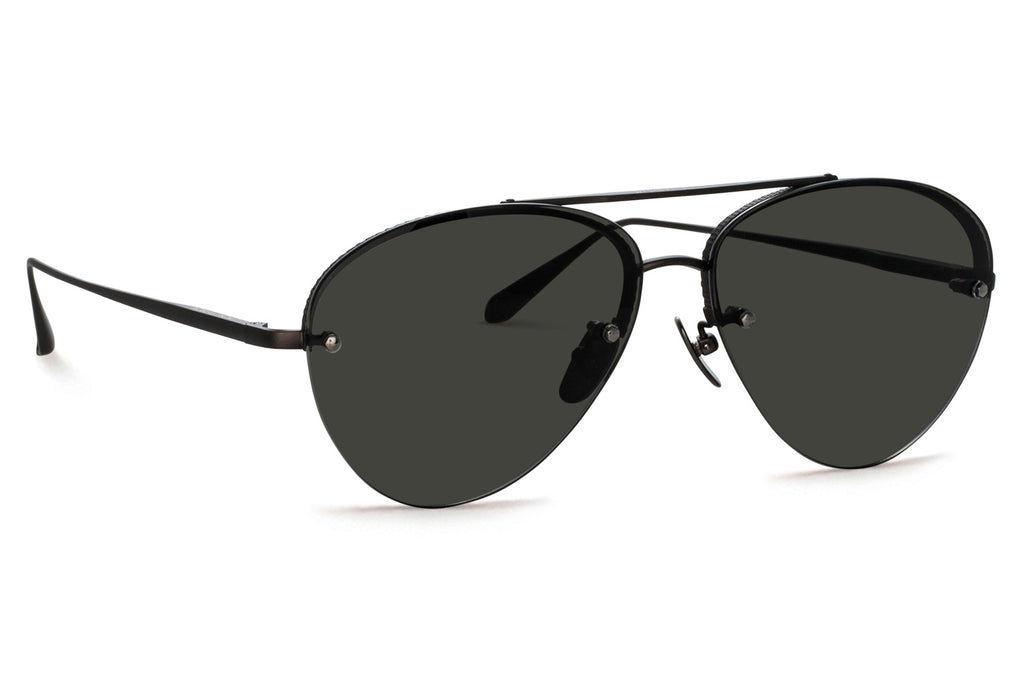 Linda Farrow - Edano Sunglasses Matte Nickel (C2)