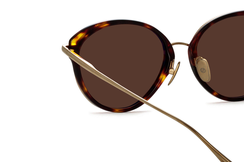 Linda Farrow - Song Sunglasses Tortoiseshell (C2)