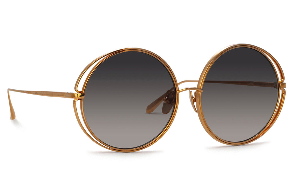 Linda Farrow - Selene Sunglasses Rose Gold (C1)