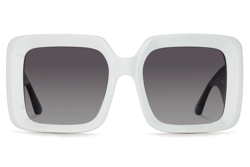 Linda Farrow - Shelly Sunglasses White (C5)