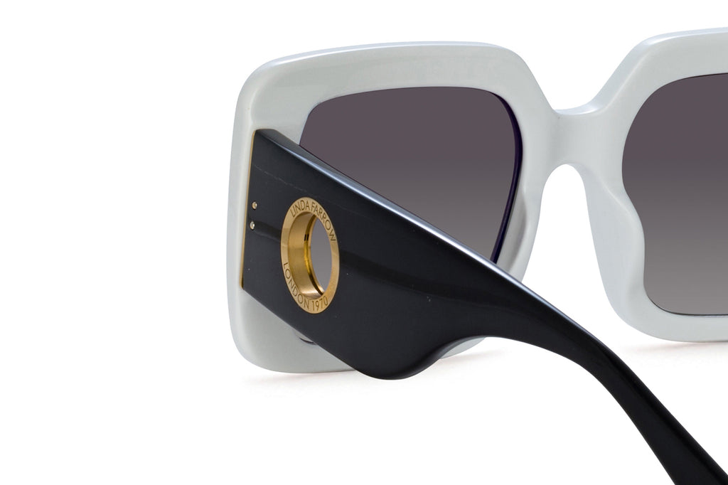 Linda Farrow - Shelly Sunglasses White (C5)