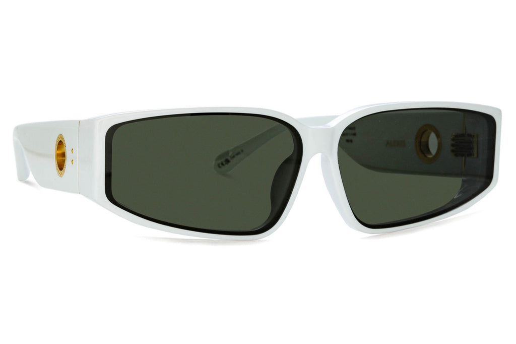 Linda Farrow - Alexis Sunglasses White (C2)