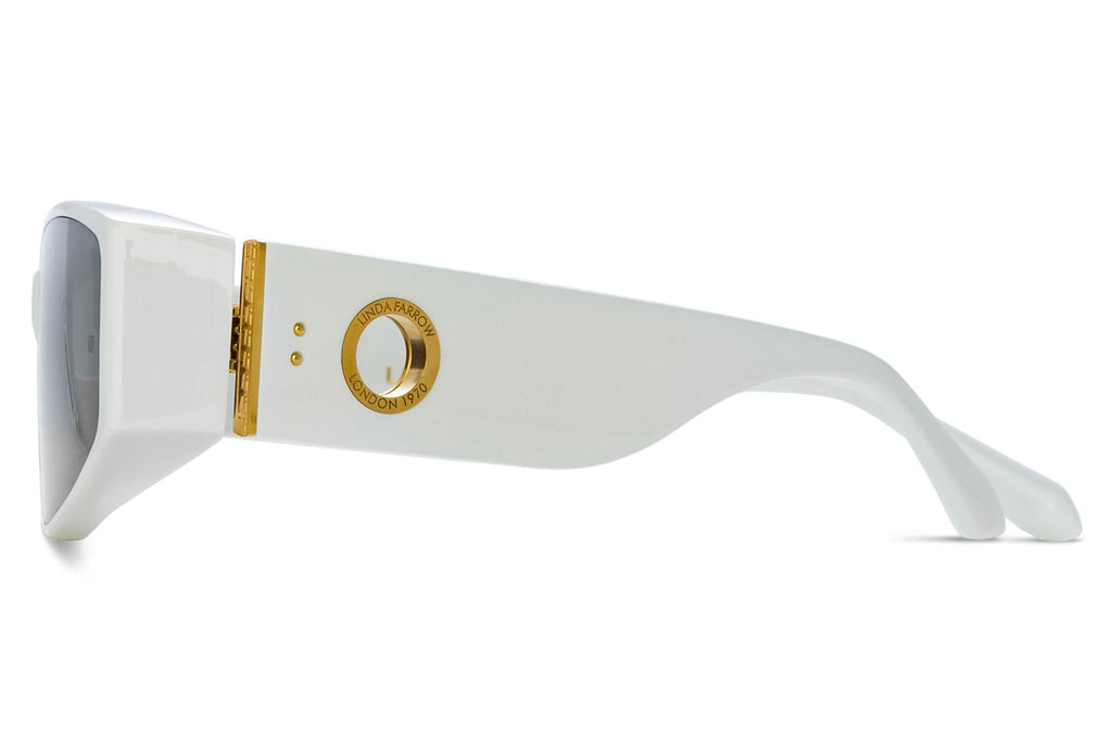 Linda Farrow - Alexis Sunglasses White (C2)