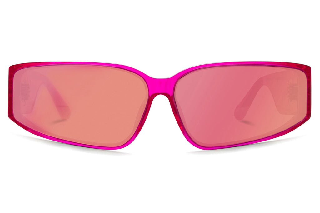 Linda Farrow - Alexis Sunglasses Neon Pink (C3)