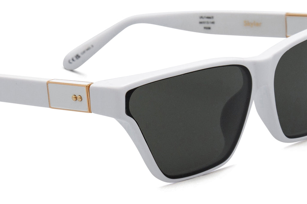 Linda Farrow - Skyler Sunglasses White (C2)