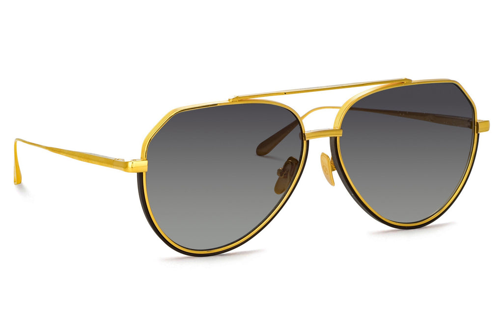 Linda Farrow - Bayer Sunglasses Yellow Gold (C1)