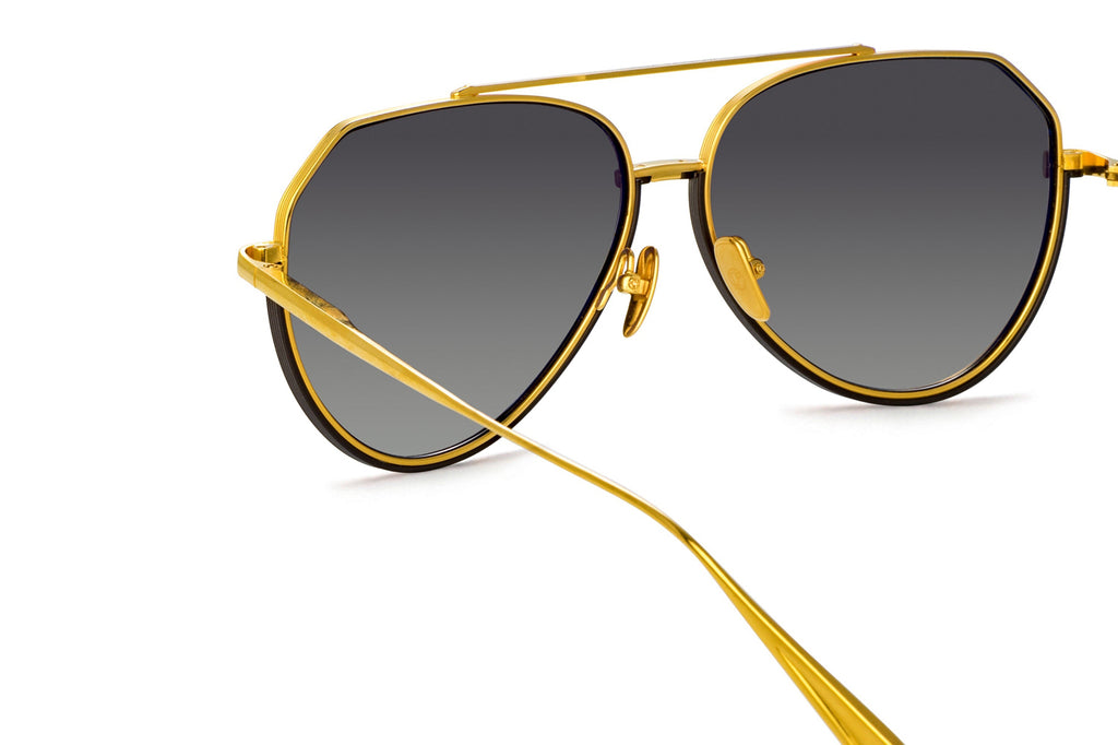 Linda Farrow - Bayer Sunglasses Yellow Gold (C1)