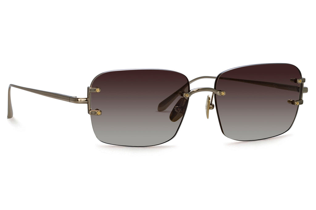 Linda Farrow - Sasha Sunglasses Light Gold (C1)