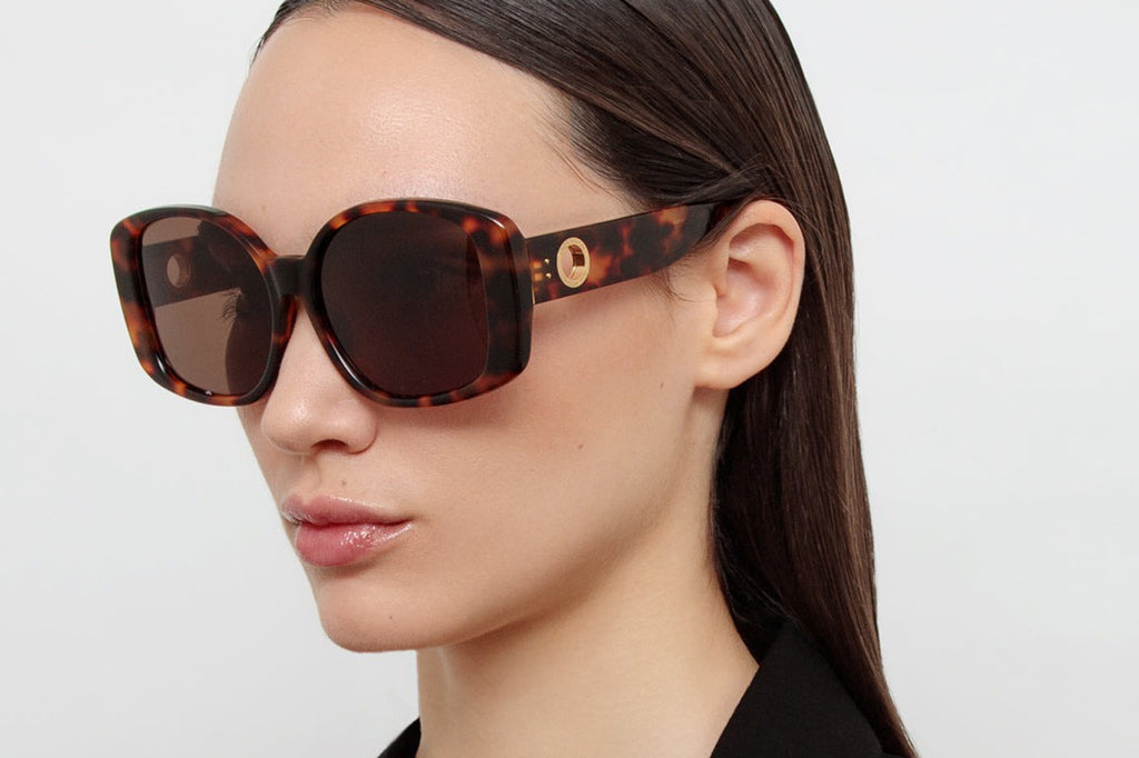 Linda Farrow - Venus Sunglasses Dark Tortoiseshell (C2)