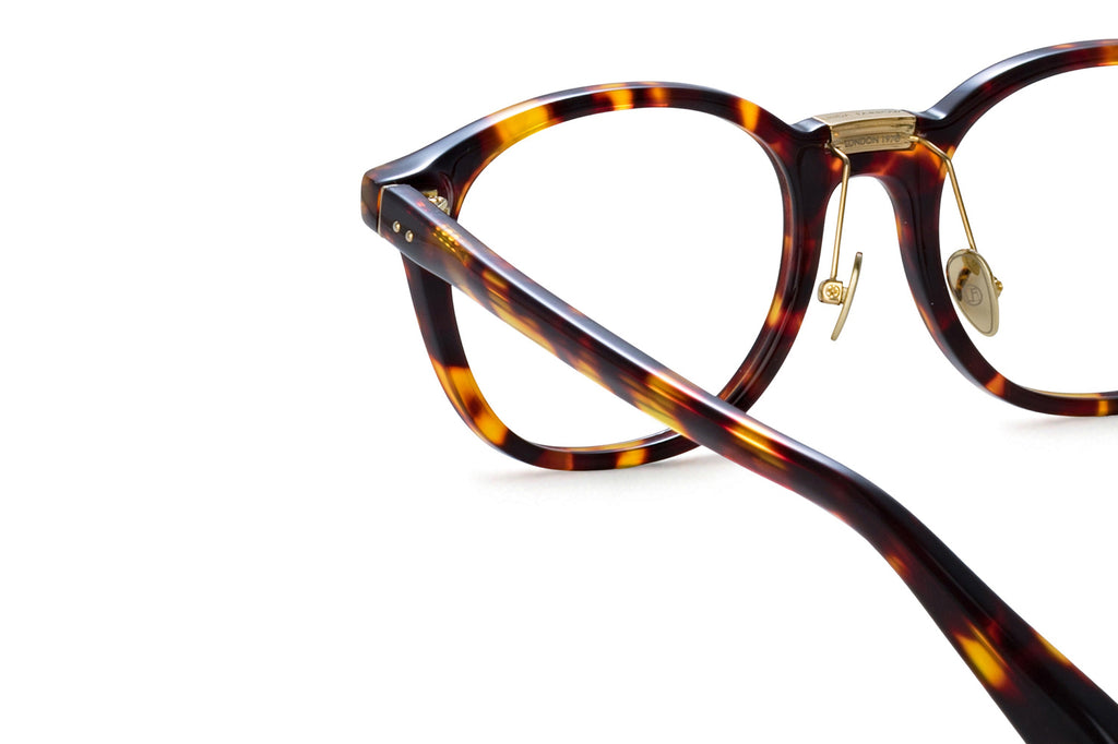 Linda Farrow - Powell Eyeglasses Dark Tortoiseshell/Light Gold (C2)