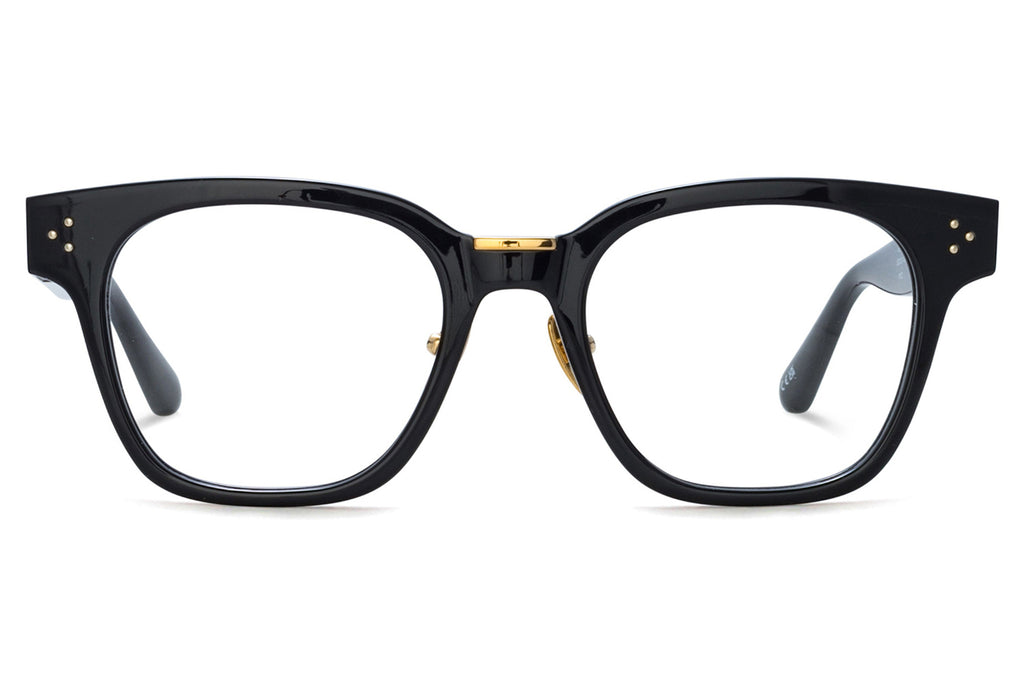 Linda Farrow - Sanchez Eyeglasses Black/Yellow Gold (C1)