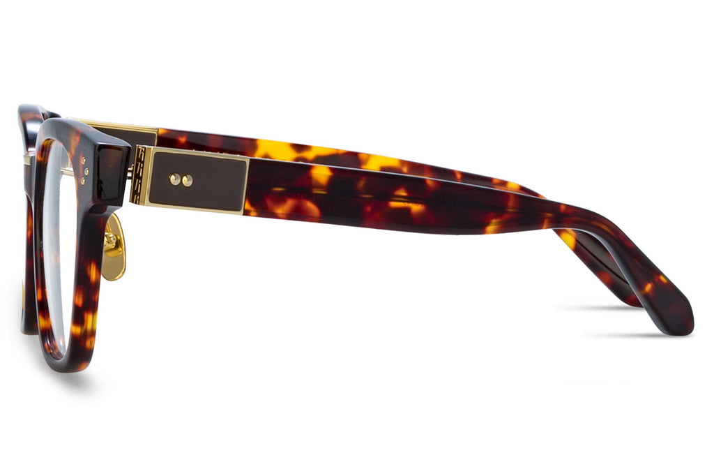 Linda Farrow - Sanchez Eyeglasses Dark Tortoiseshell/Light Gold (C2)